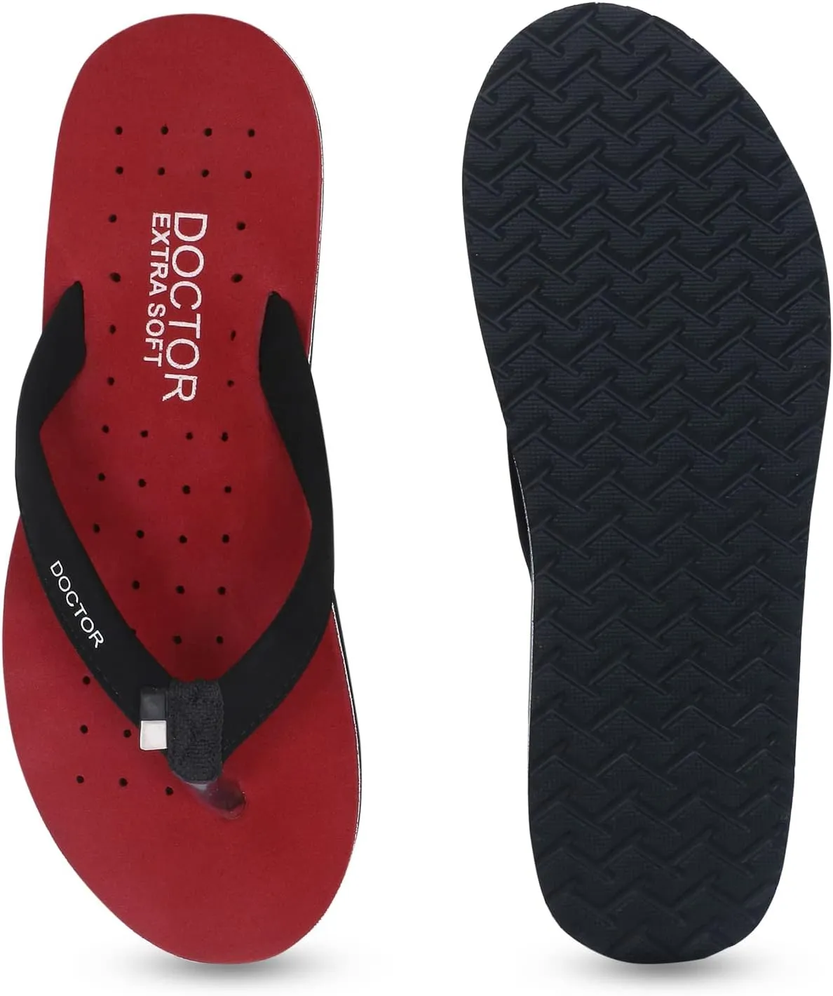 House Slipper for Women's Care Dr Orthopaedic Super Comfort Fitting Flat Cushion Chappal Flip-Flop for Ladies and Girl’s OR-D-19