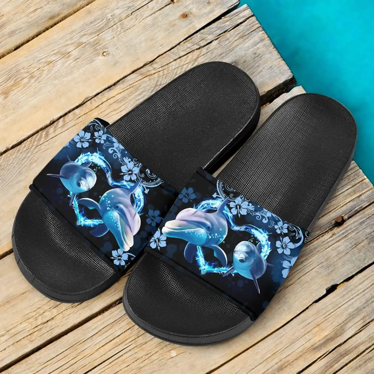 Howilath Novelty Pattern Summer Slide Slippers for Women Kids, Comfortable Soft Sole Non-Slip Slippers Slide Sandal