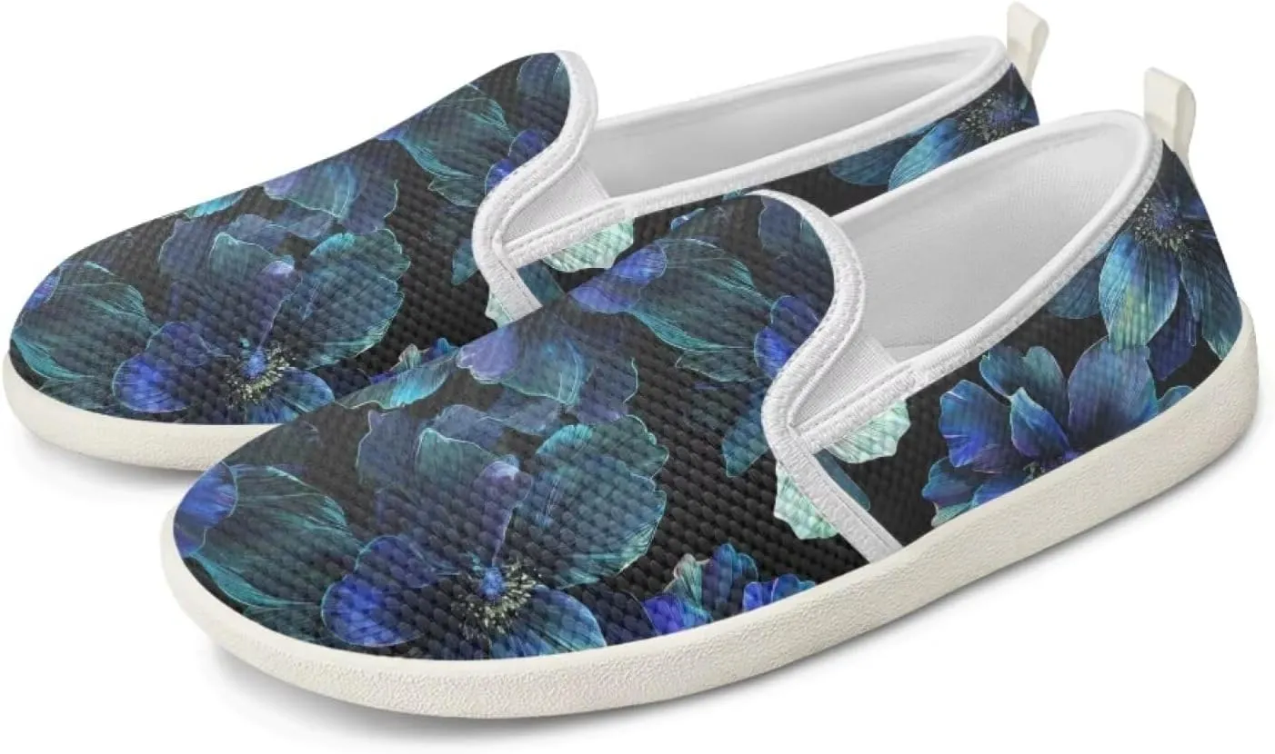 Howilath Slip on Loafers for Women Flat Mesh Shoes Running Sneakers Lightweight Casual Shoes