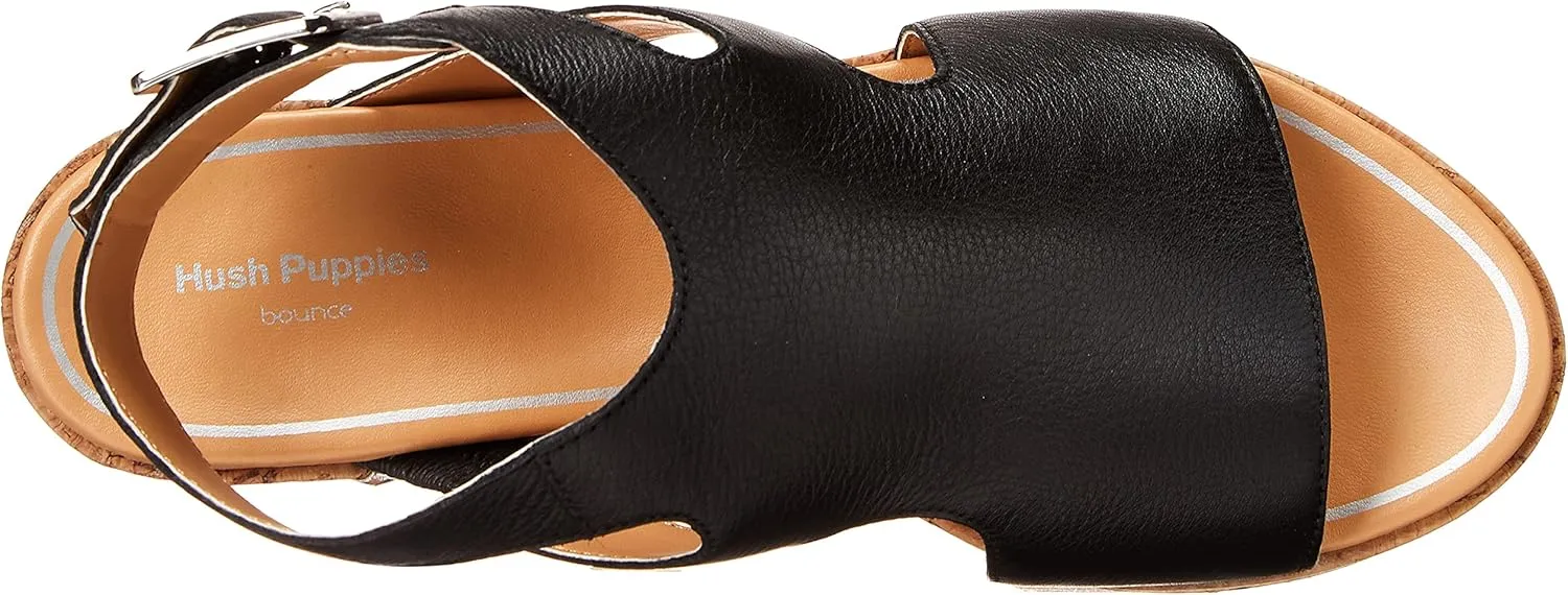 Hush Puppies Women's Maya Ankle Strap Wedge Sandal