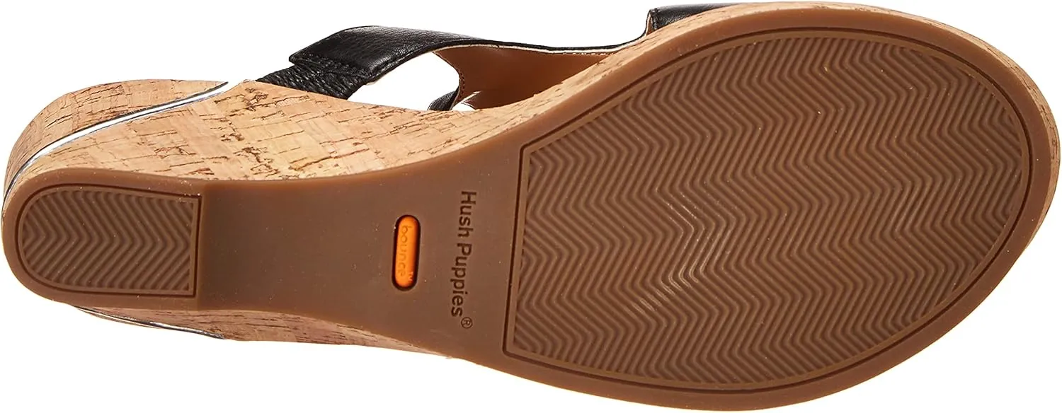 Hush Puppies Women's Maya Ankle Strap Wedge Sandal