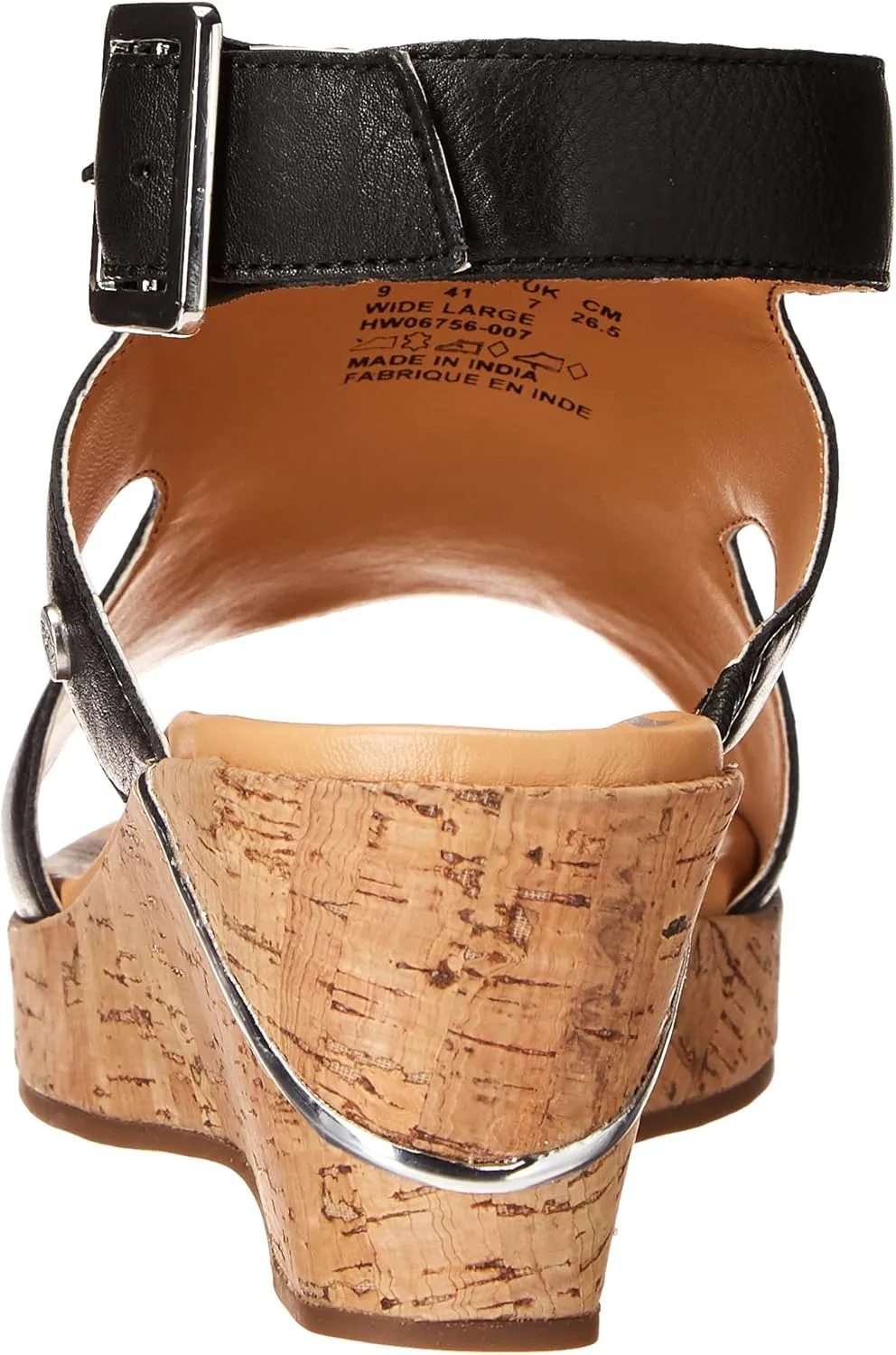Hush Puppies Women's Maya Ankle Strap Wedge Sandal