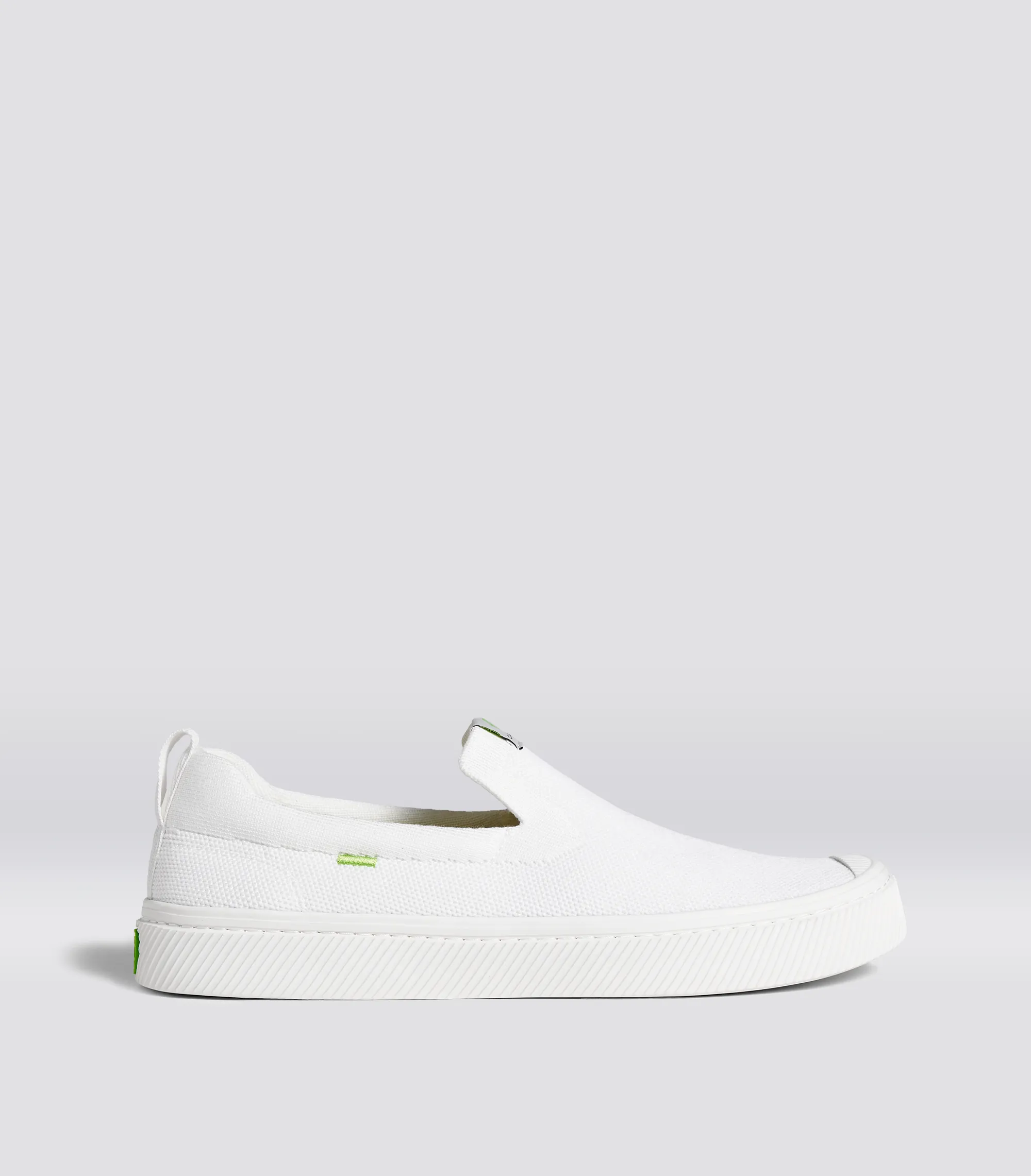 IBI SLIP-ON White Knit Sneaker Men