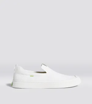 IBI SLIP-ON White Knit Sneaker Men
