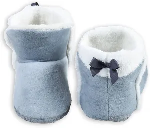 ICONOFLASH Women's Moccasin Style Bootie Slipper with Faux Fur Lining