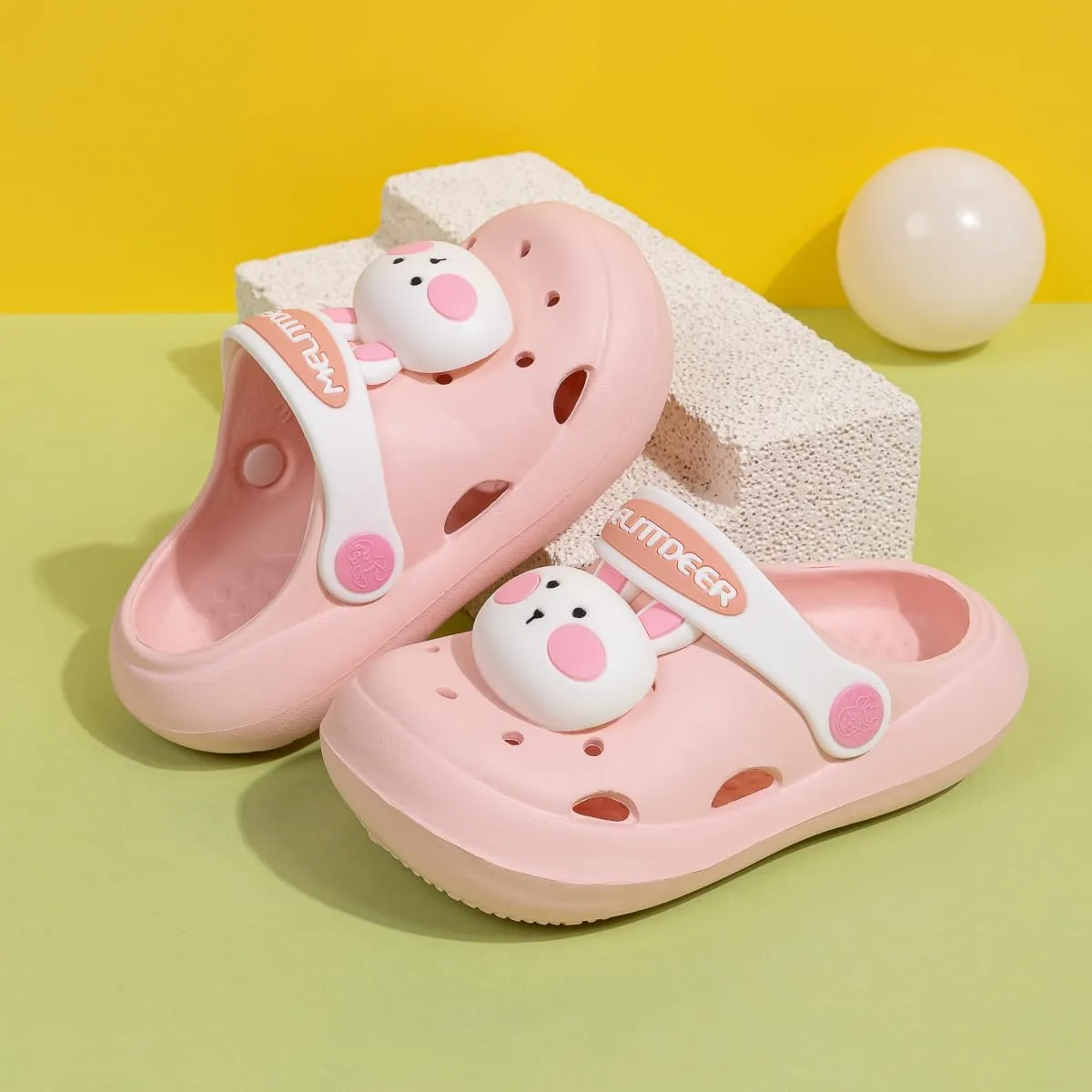 Infant Toddler Boys Girls Cute Garden Water Clogs Slip On Sandals Slides Lightweight Slipper Outdoor Summer Swimming Pool Infant Children Beach Pool Shoes