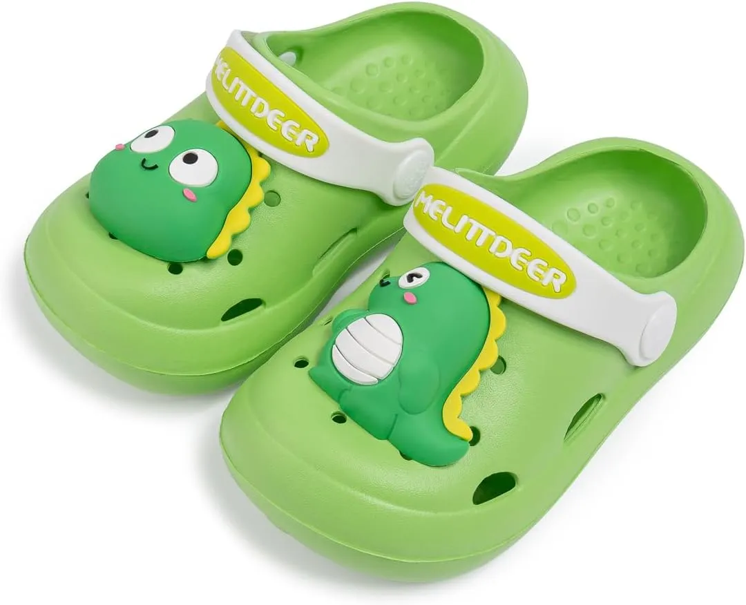 Infant Toddler Boys Girls Cute Garden Water Clogs Slip On Sandals Slides Lightweight Slipper Outdoor Summer Swimming Pool Infant Children Beach Pool Shoes