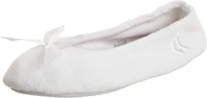 isotoner Women's Terry Ballerina Slipper Clog