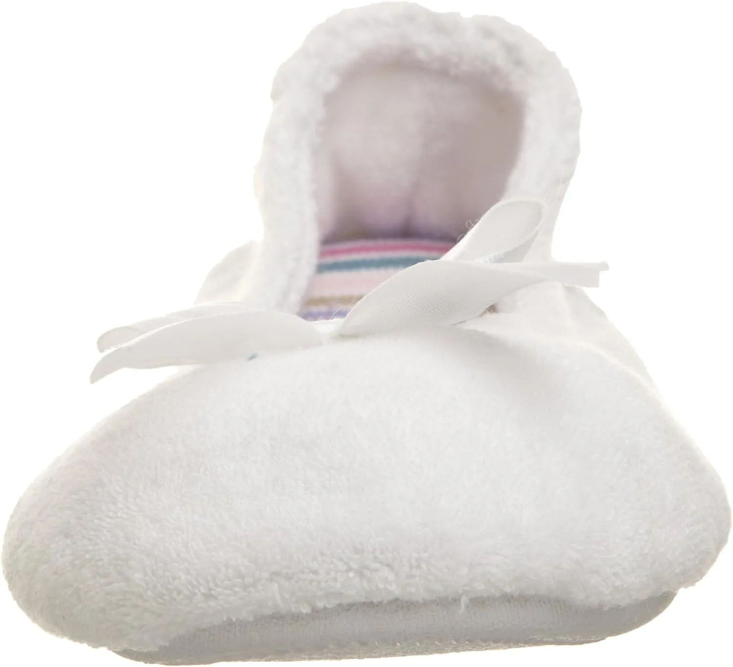 isotoner Women's Terry Ballerina Slipper Clog