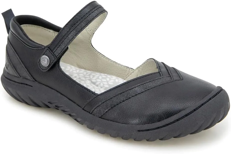 JBU Women's Raven Fashion Comfort Casual Classic Mary Jane Flat