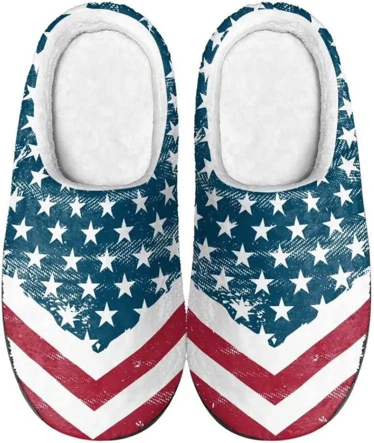 Jeiento Slippers for Women Warm Cotton Memory Foam Scuff Slippers Fuzzy Fluffy Spa Hotel House Home Indoor Slippers for Ladies