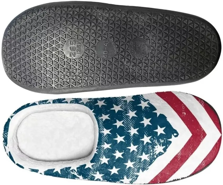 Jeiento Slippers for Women Warm Cotton Memory Foam Scuff Slippers Fuzzy Fluffy Spa Hotel House Home Indoor Slippers for Ladies