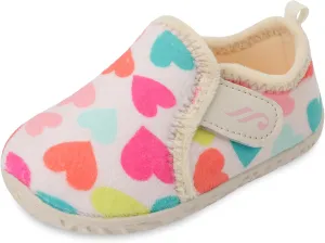 JIASUQI Toddler Slippers Fuzzy Kids Slippers Warm House Shoes for Boys Girls