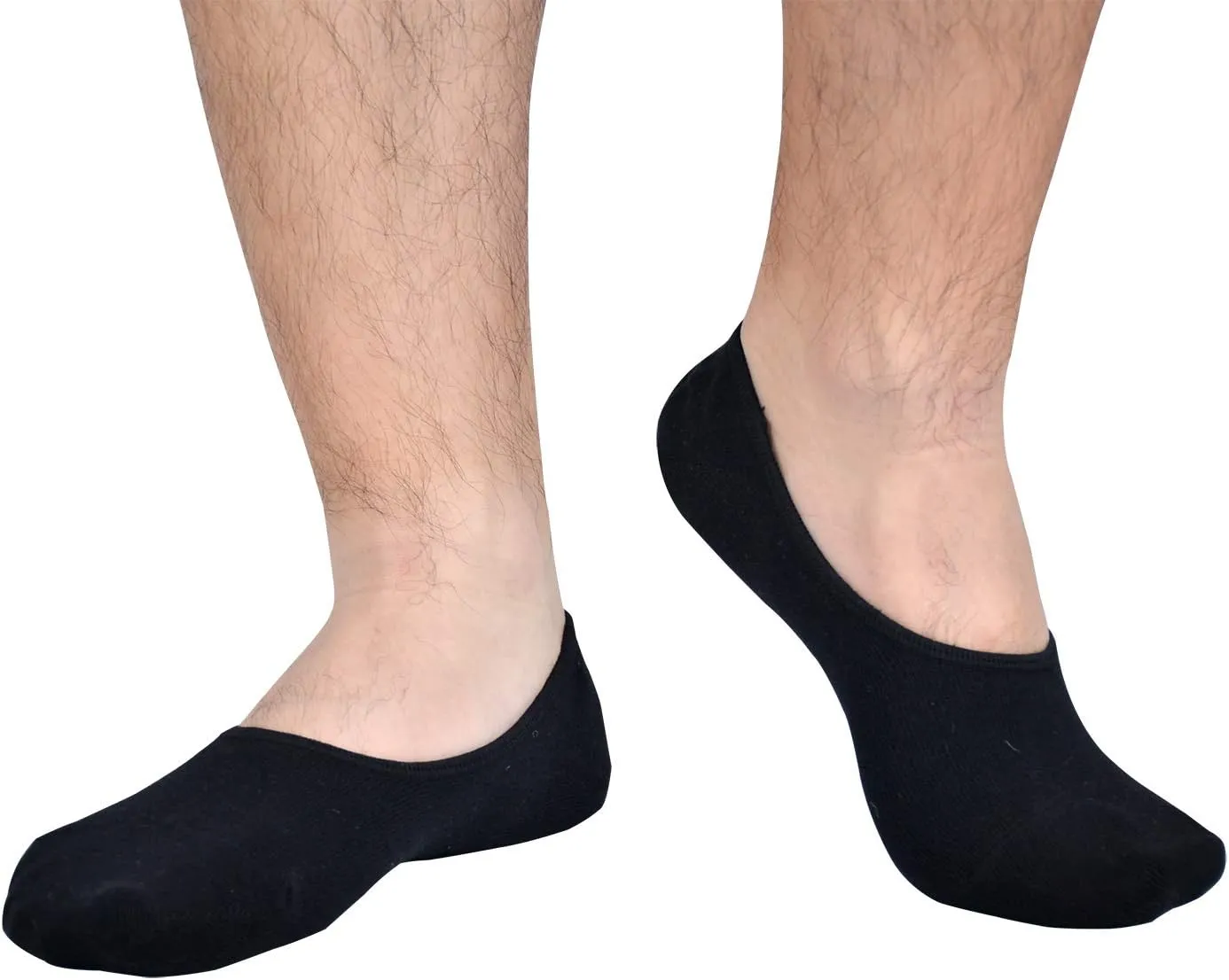 JORMATT Mens Truly No Show Socks With Non Slip Grips,Women Cotton Low Cut Socks for Loafer Sneakers Boat Shoes