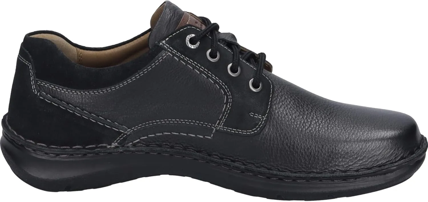 Josef Seibel New Anvers 06 Mens Comfort Shoes, K Width (Extra Wide), Interchangeable Footbed