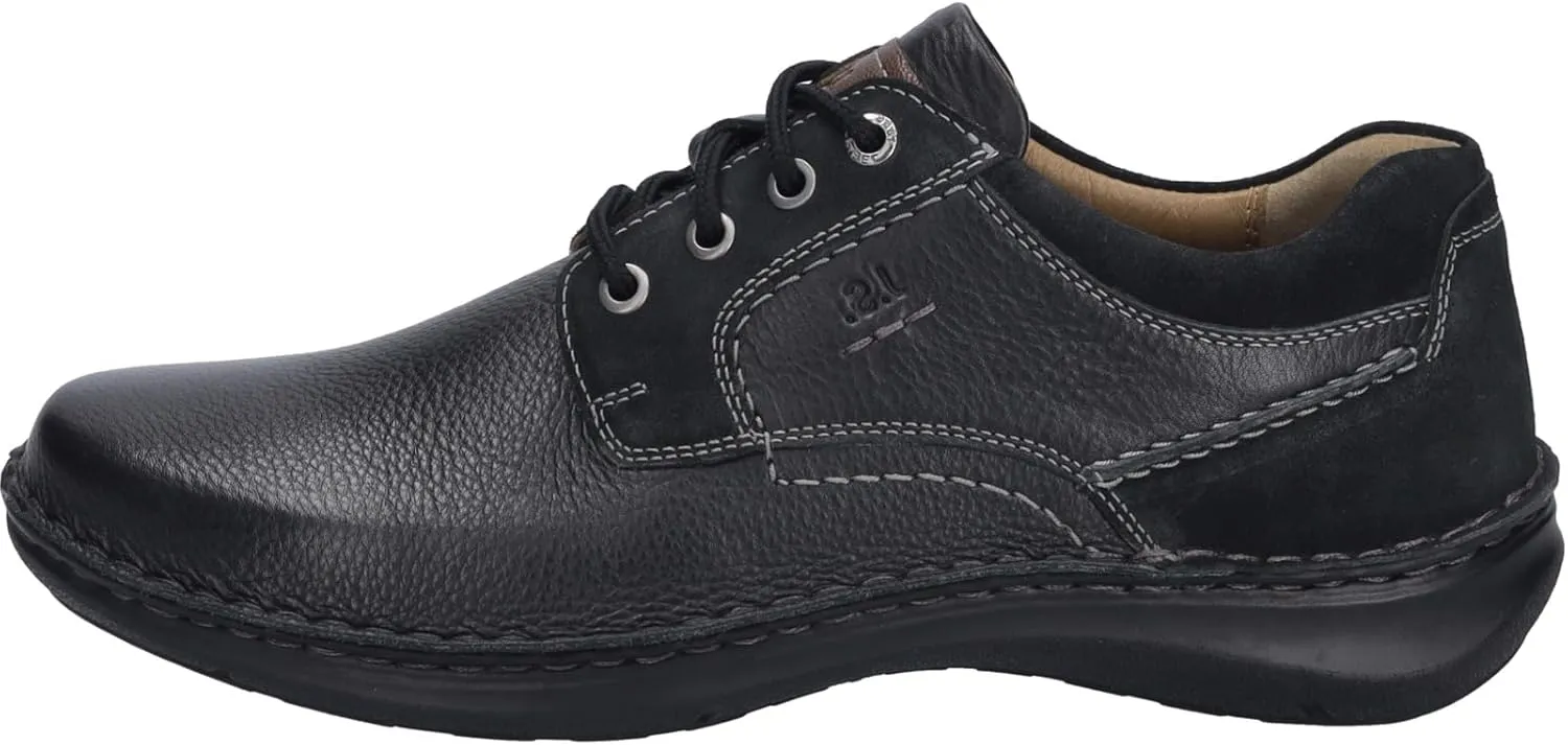 Josef Seibel New Anvers 06 Mens Comfort Shoes, K Width (Extra Wide), Interchangeable Footbed