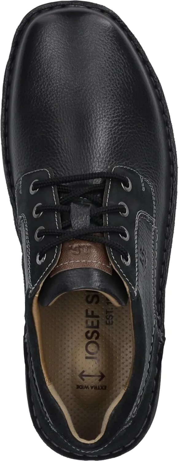 Josef Seibel New Anvers 06 Mens Comfort Shoes, K Width (Extra Wide), Interchangeable Footbed