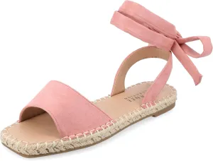 Journee Collection Women's Comfort Foam Emelie Sandal Espadrille Wedge