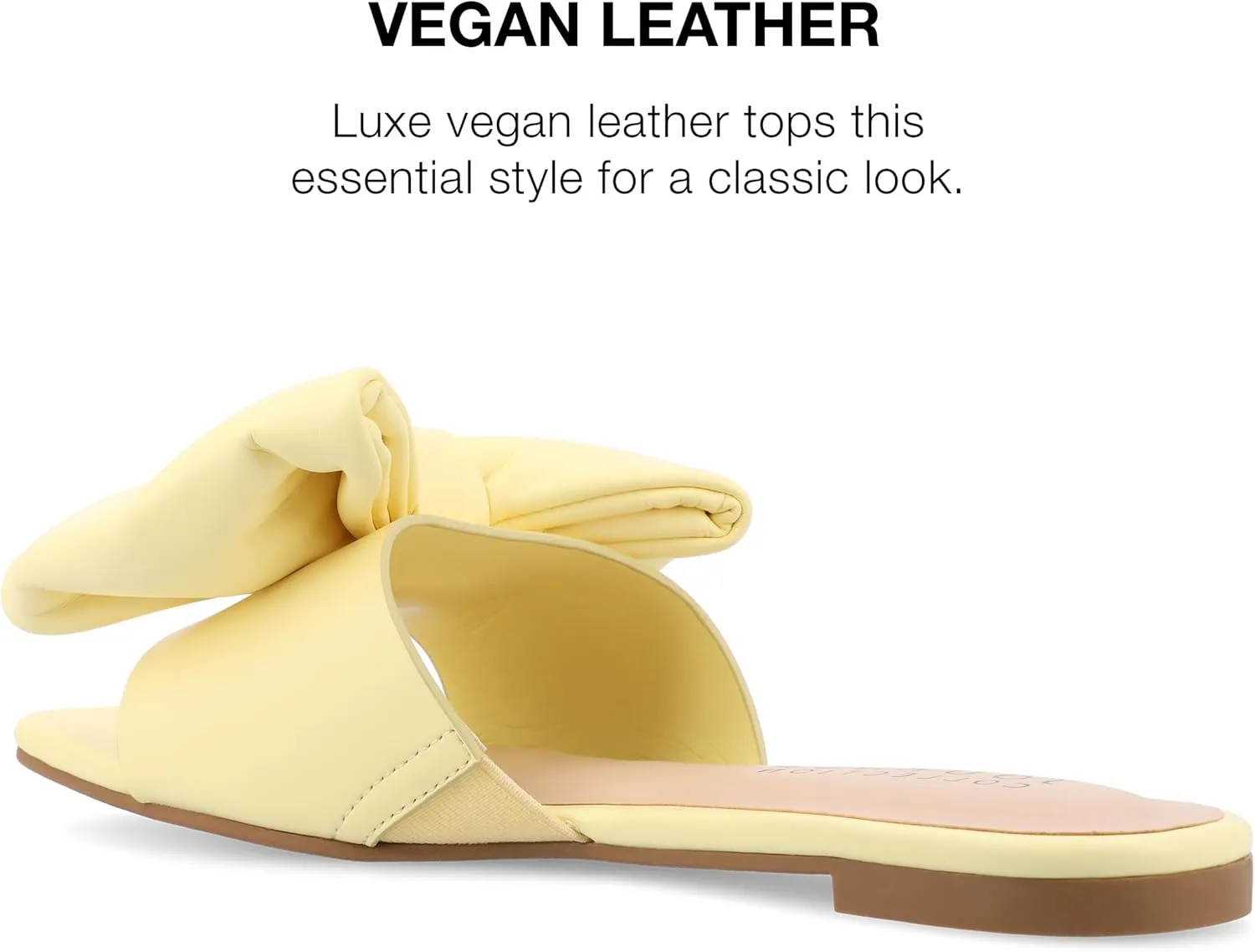 Journee Collection Womens FAYRE Square toe Faux Leather Flatform Sandals