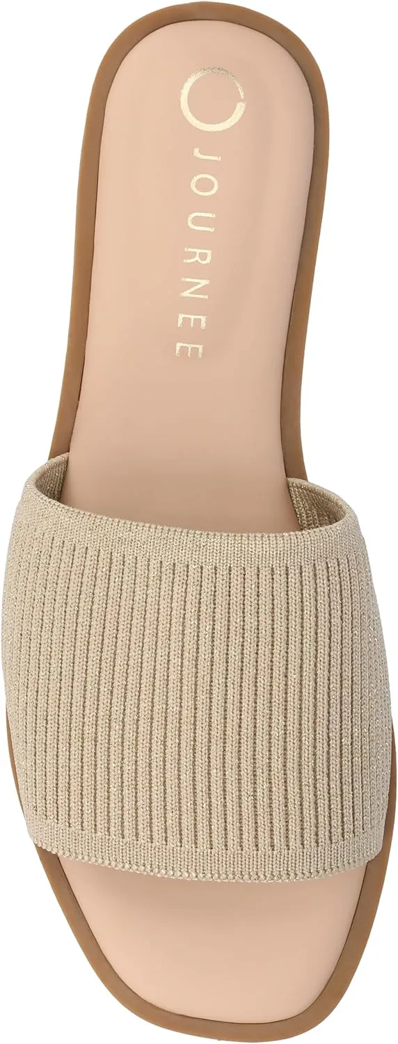 Journee Collection Women's Prisilla Slide Sandal