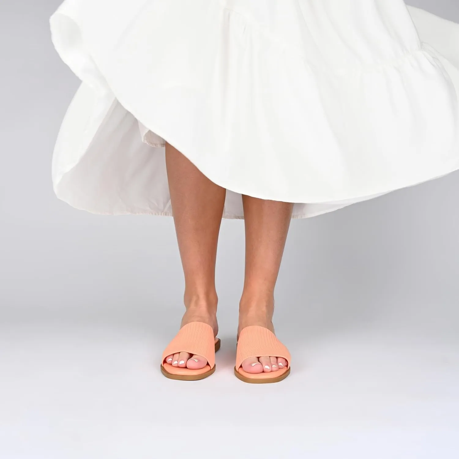 Journee Collection Women's Prisilla Slide Sandal