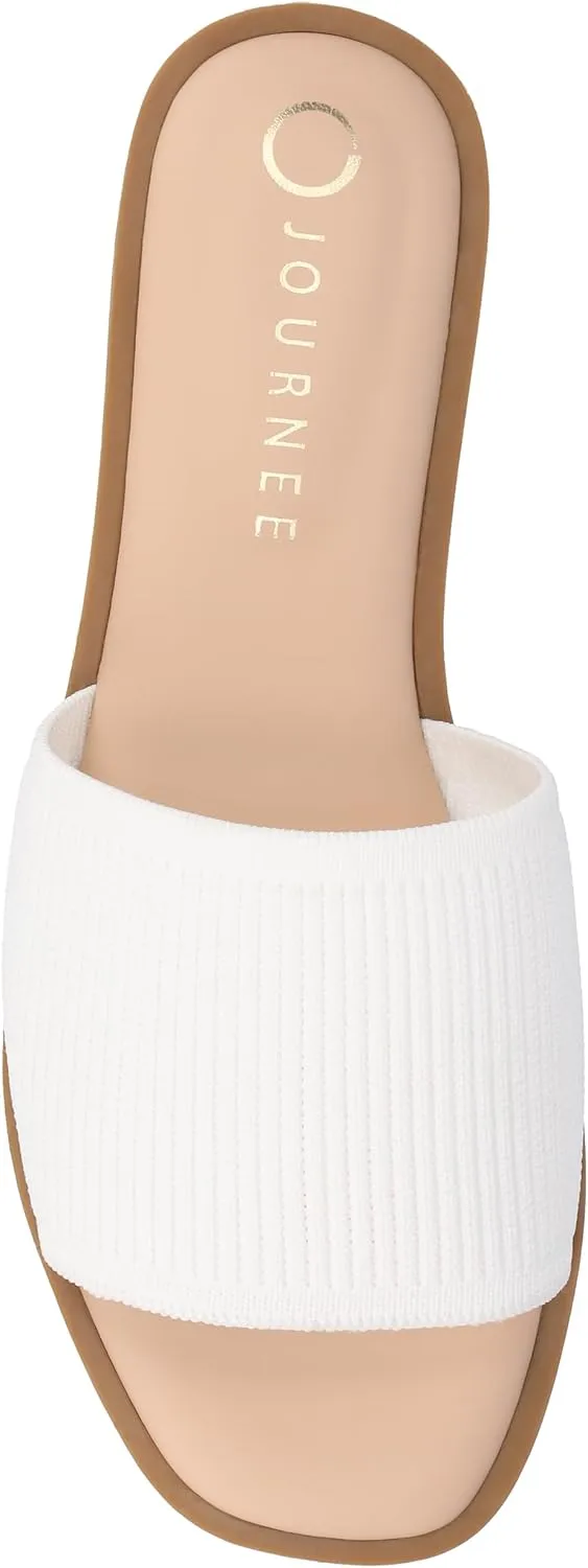 Journee Collection Women's Prisilla Slide Sandal