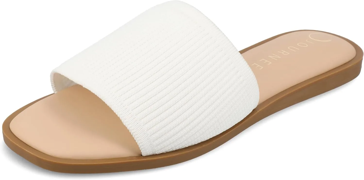 Journee Collection Women's Prisilla Slide Sandal