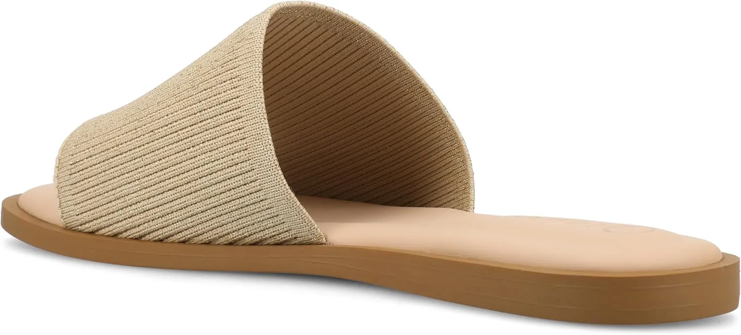 Journee Collection Women's Prisilla Slide Sandal