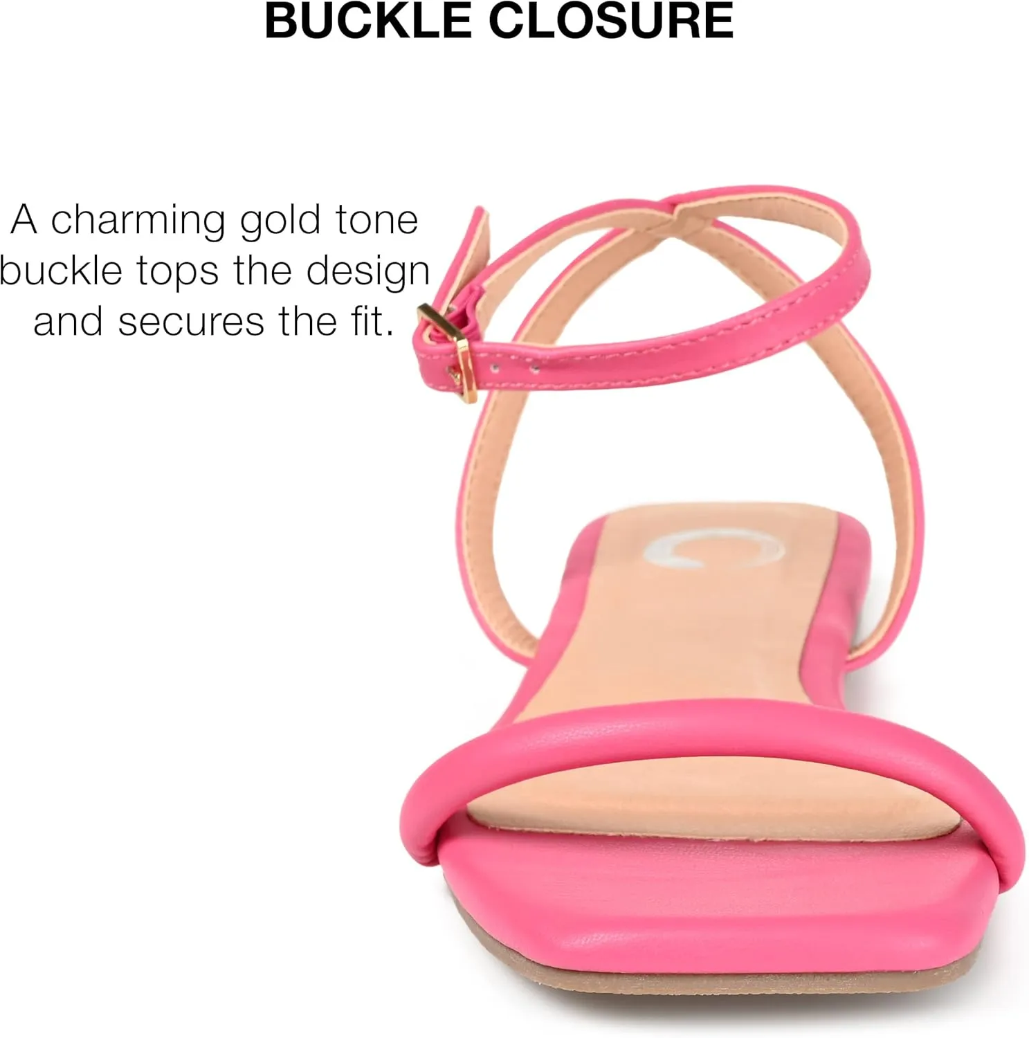 Journee Collection Women's Veena Flat Sandal