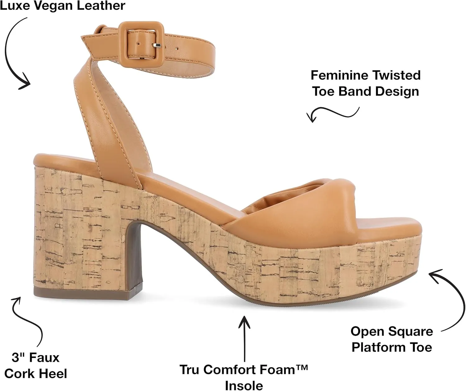 Journee Women's Comfort Foam Eianna Sandals