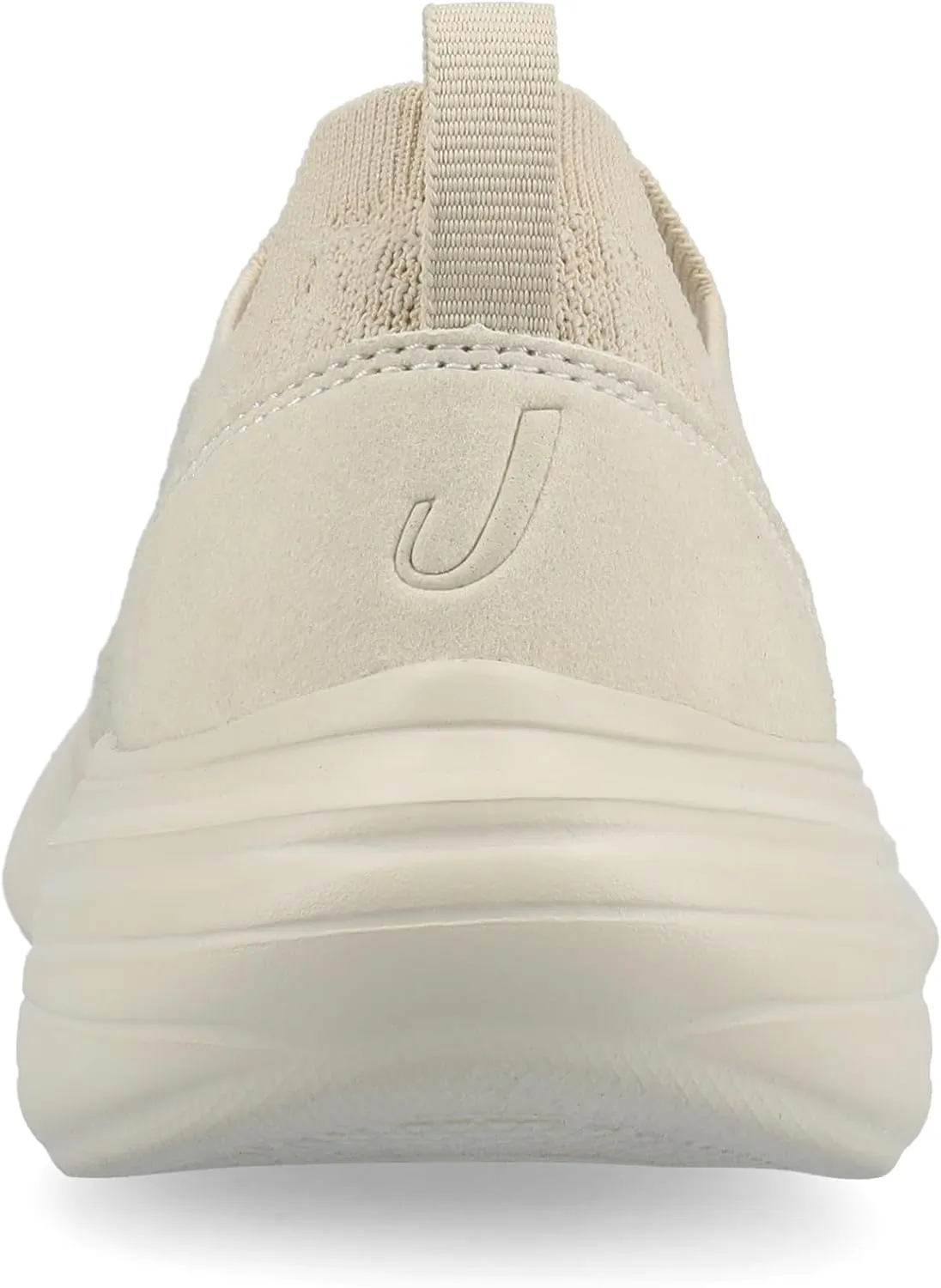 Journee Womens cushioned footbeds Linnea slip-on sneaker textile uppers round-toe