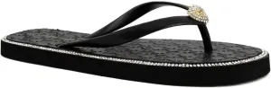 JUICY COUTURE Flip Flops, Soft Lightweight Beach Sandals for Women, Casual Slippers Shower Beach Pool Flat Slides Shoes