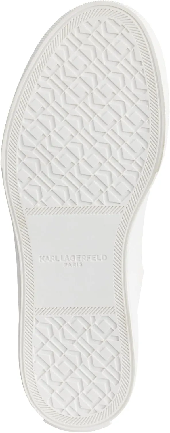 Karl Lagerfeld Paris Women's Cushioned Insole Everyday Gida-Lace Up Sneaker