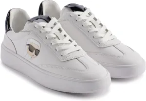 Karl Lagerfeld Paris Women's Cushioned Insole Everyday Sumava-Lace Up Sneaker