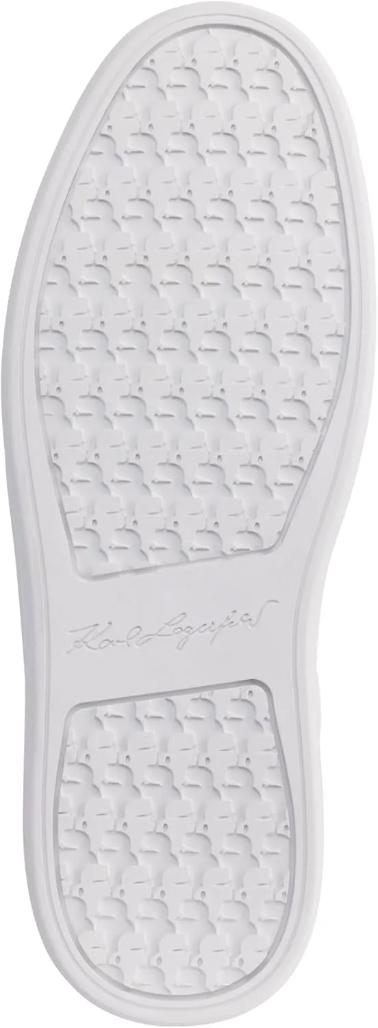 Karl Lagerfeld Paris Women's Cushioned Insole Everyday Sumava-Lace Up Sneaker