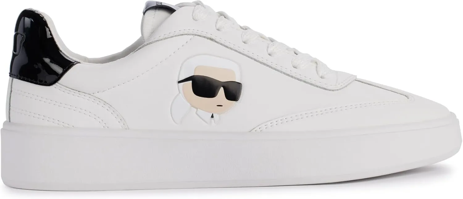 Karl Lagerfeld Paris Women's Cushioned Insole Everyday Sumava-Lace Up Sneaker