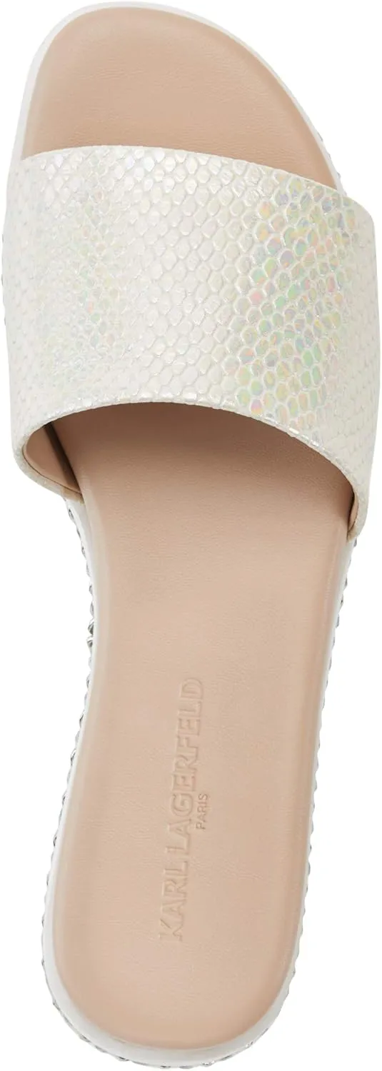 KARL LAGERFELD Women's Billi Slide Sandal