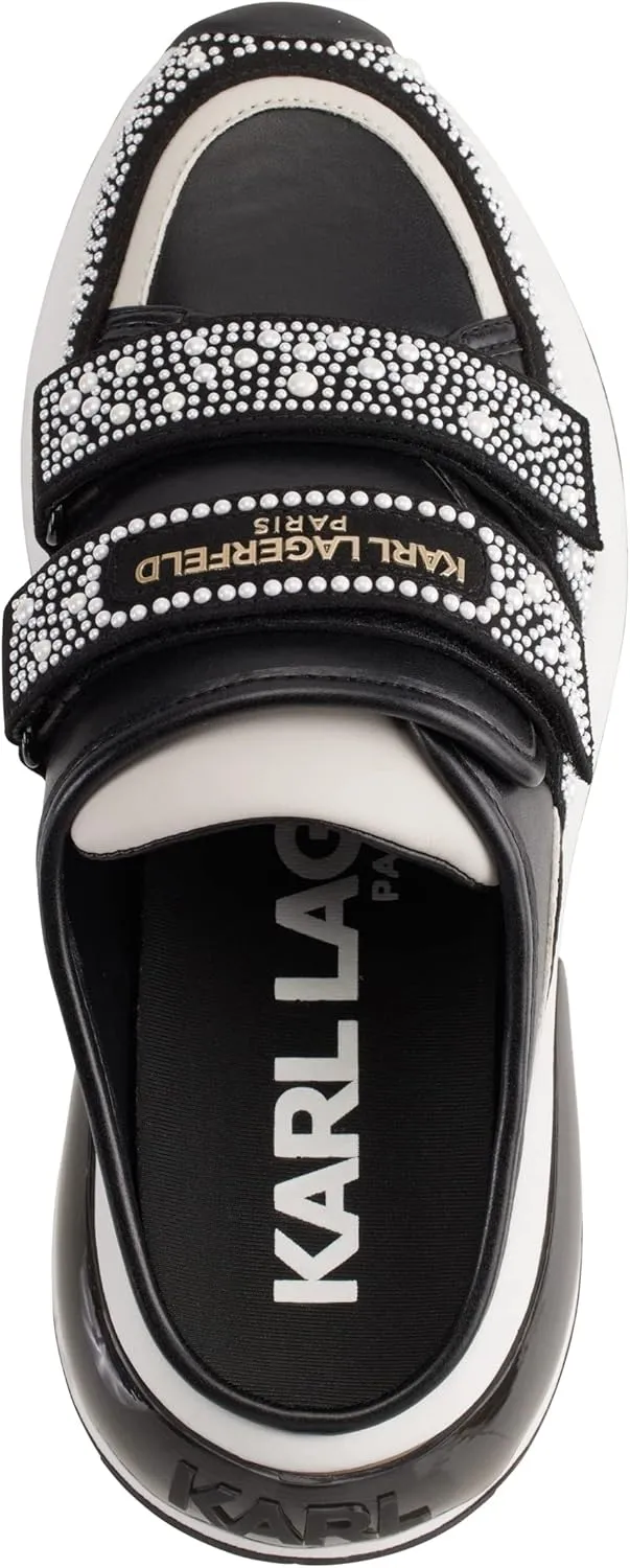 KARL LAGERFELD Women's Devora Slip On Trendy Sneaker Mule