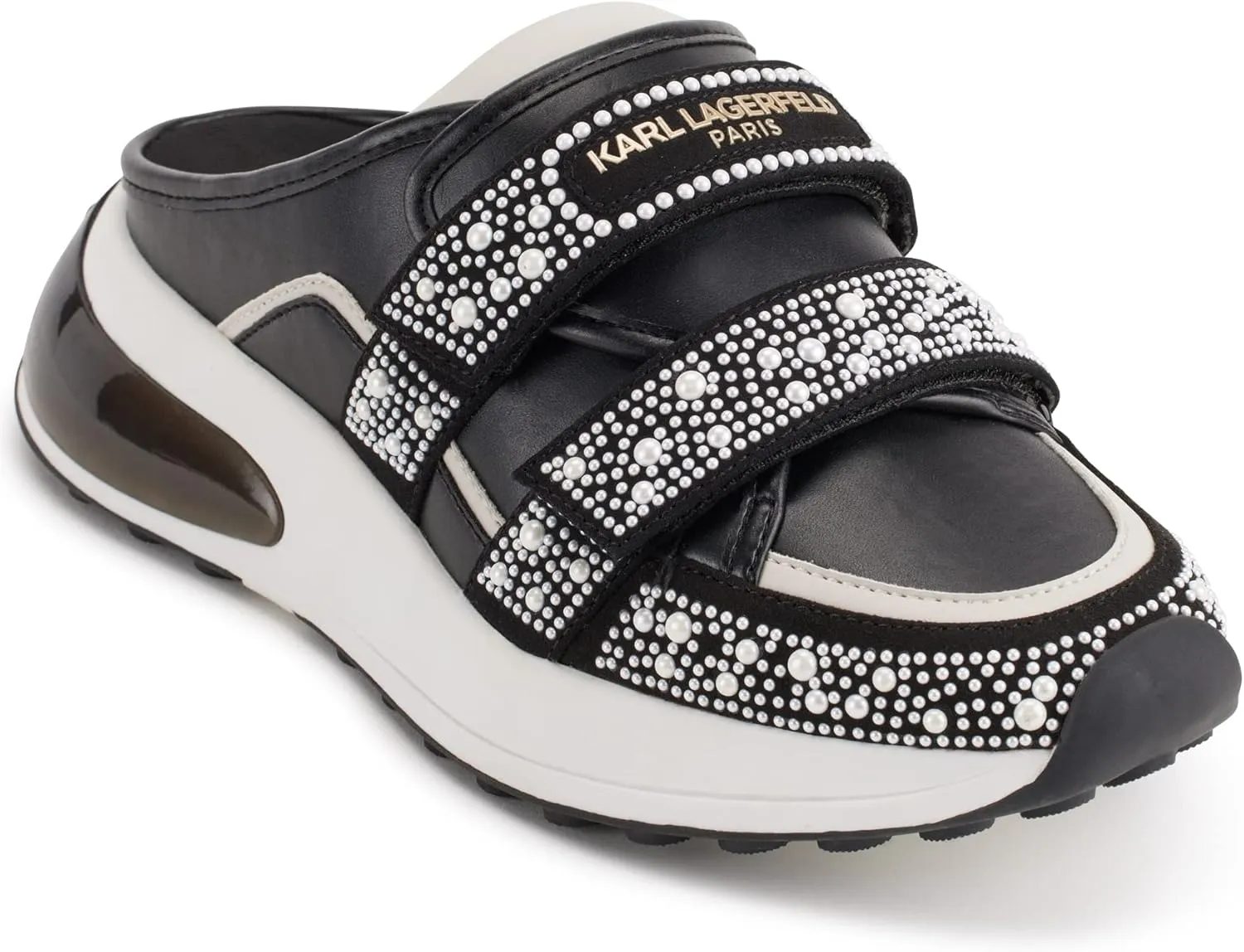 KARL LAGERFELD Women's Devora Slip On Trendy Sneaker Mule
