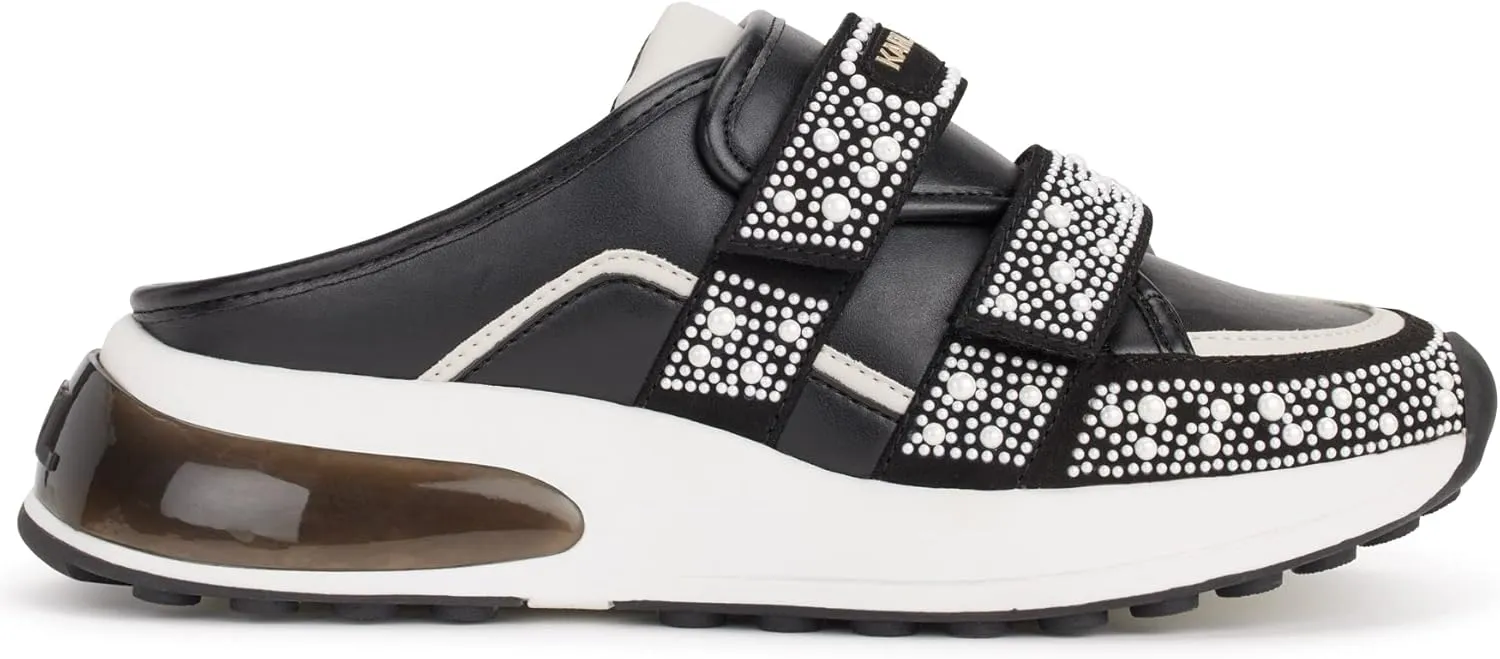 KARL LAGERFELD Women's Devora Slip On Trendy Sneaker Mule