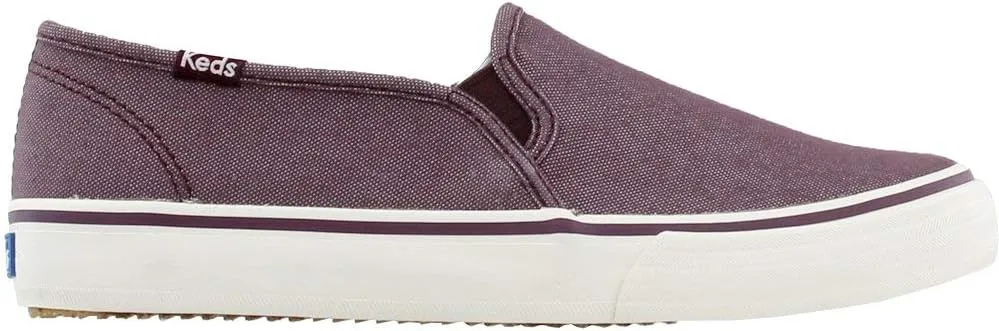 Keds Women's Double Decker Shimmer Chambray Sneaker
