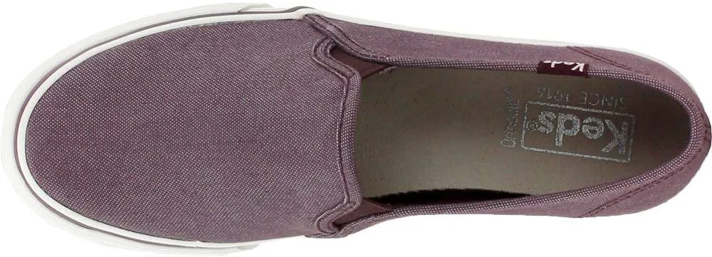 Keds Women's Double Decker Shimmer Chambray Sneaker