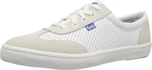 Keds Women's Tournament Retro Court Perf Leather Fashion Sneaker