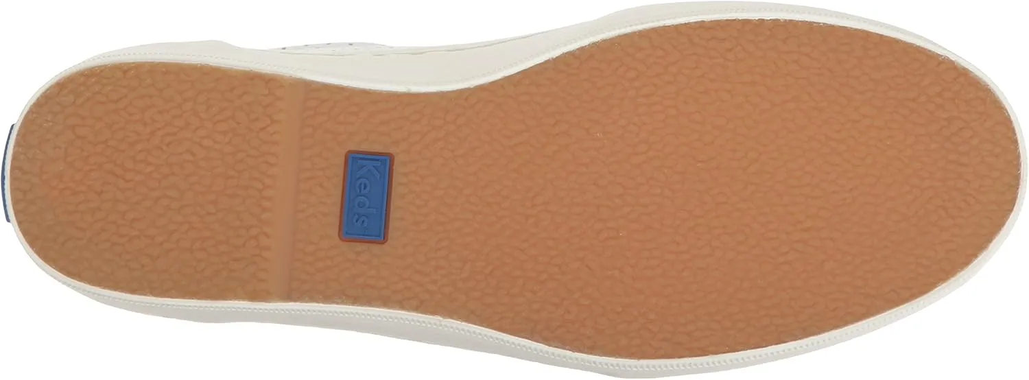 Keds Women's Tournament Retro Court Perf Leather Fashion Sneaker