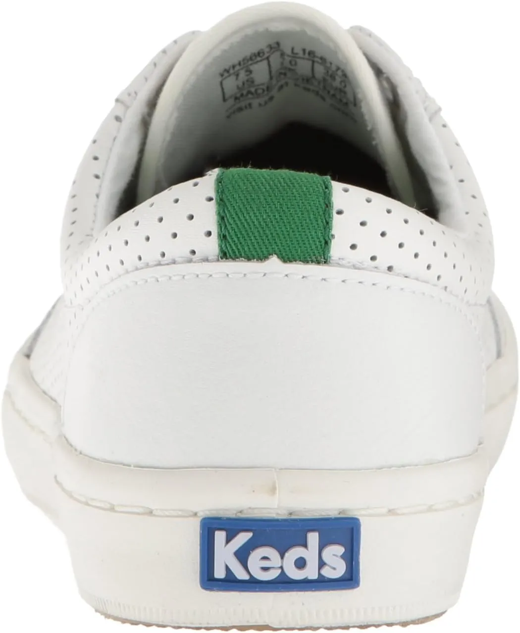 Keds Women's Tournament Retro Court Perf Leather Fashion Sneaker