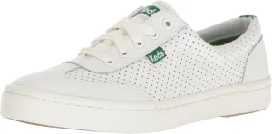 Keds Women's Tournament Retro Court Perf Leather Fashion Sneaker