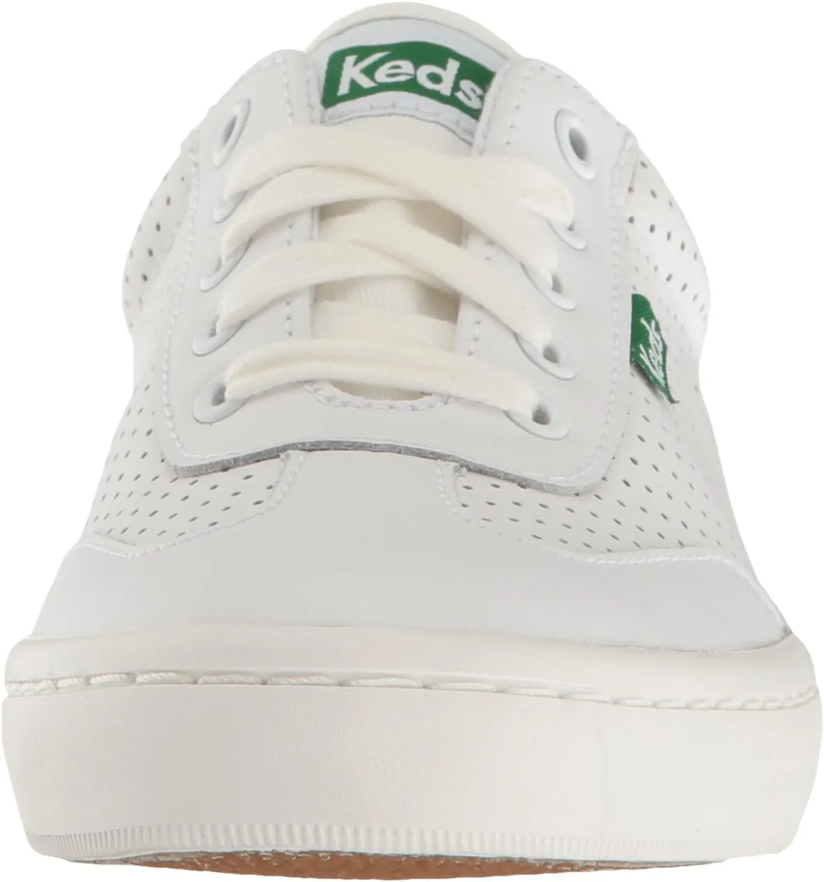 Keds Women's Tournament Retro Court Perf Leather Fashion Sneaker
