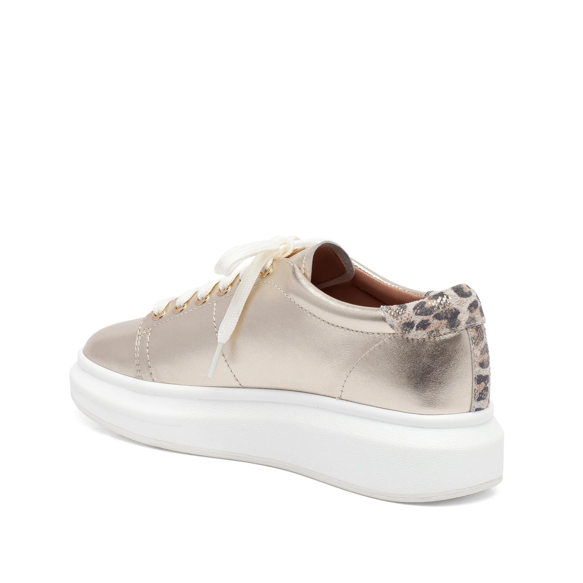 KELSEY | Platform Tennis Shoes Print