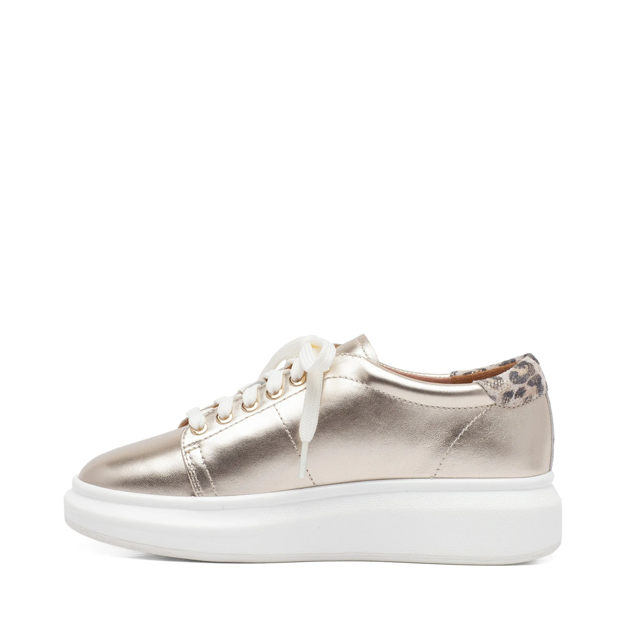 KELSEY | Platform Tennis Shoes Print