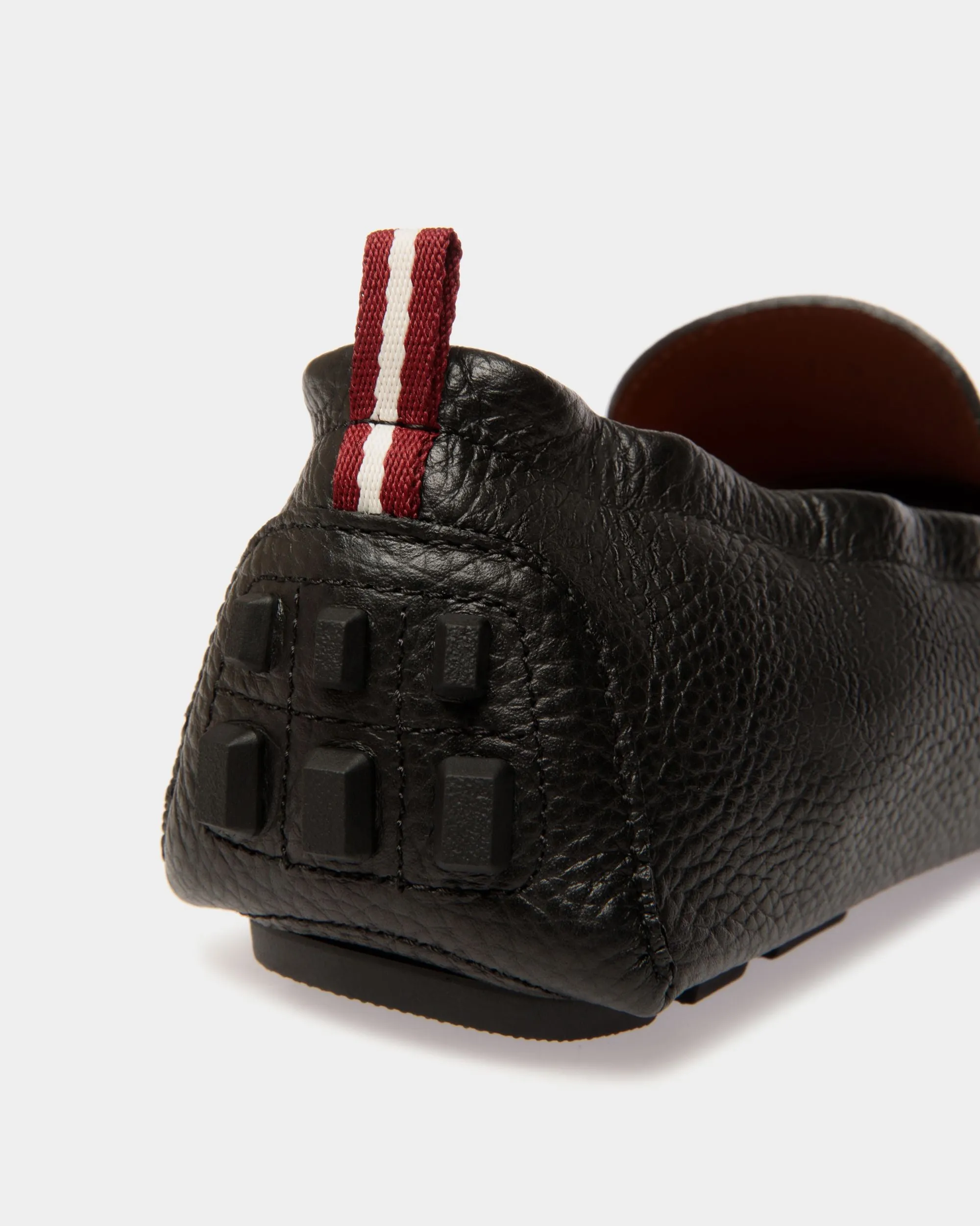 Kerbs Driver in Black Grained Leather